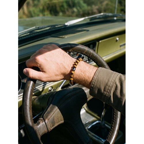 Lundholm Gunnar – Heren Kralenarmband Tijgeroog Lundholm Gunnar – Heren Kralenarmband Tijgeroog