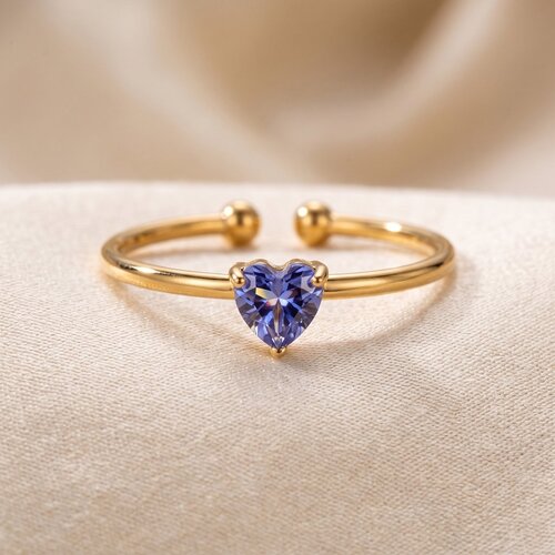 Lundholm Zoe – Verstelbare Geboortesteen Ring – September – Goudkleurig Lundholm Zoe – Verstelbare Geboortesteen Ring – September – Goudkleurig