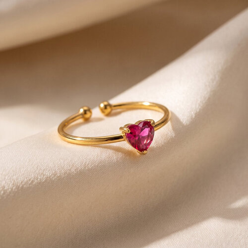 Lundholm Zoe – Verstelbare Geboortesteen Ring – Oktober – Goudkleurig Lundholm Zoe – Verstelbare Geboortesteen Ring – Oktober – Goudkleurig