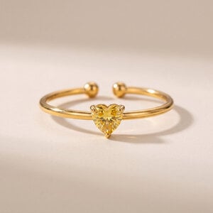 Lundholm Zoe – Verstelbare Geboortesteen Ring – November – Goudkleurig Lundholm Zoe – Verstelbare Geboortesteen Ring – November – Goudkleurig