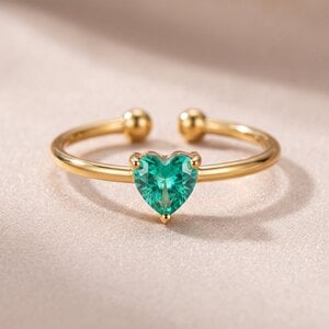 Lundholm Zoe – Verstelbare Geboortesteen Ring – December – Goudkleurig Lundholm Zoe – Verstelbare Geboortesteen Ring – December – Goudkleurig