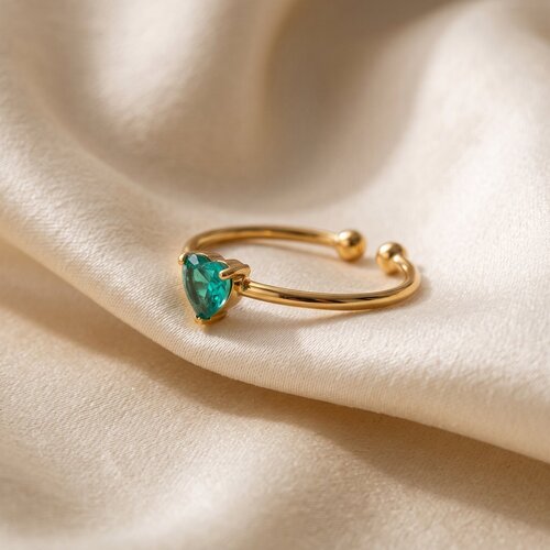 Lundholm Zoe – Verstelbare Geboortesteen Ring – December – Goudkleurig Lundholm Zoe – Verstelbare Geboortesteen Ring – December – Goudkleurig