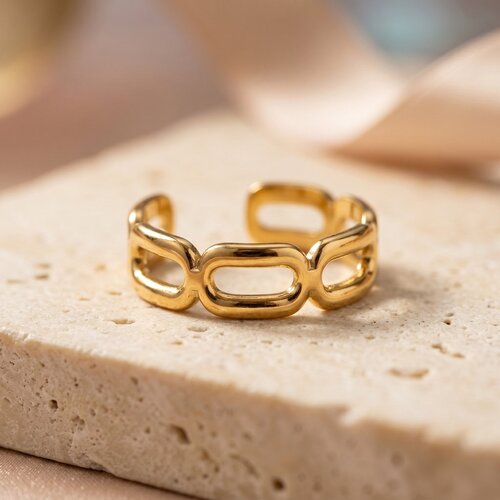 Lundholm Jane – Verstelbare Ring Dames – Goudkleurig Lundholm Jane – Verstelbare Ring Dames – Goudkleurig