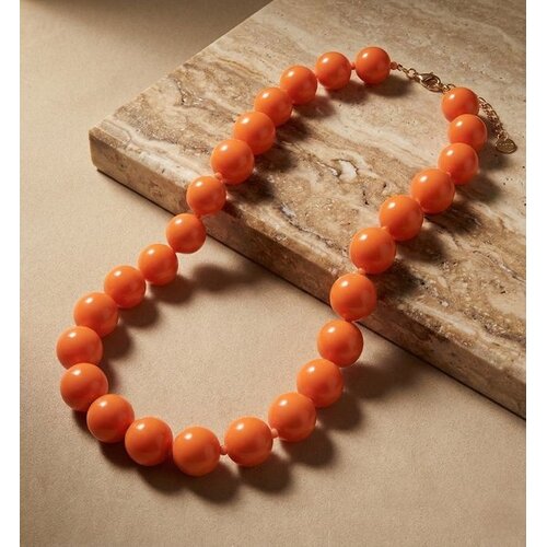 Lundholm Lillesand – Orange Beaded Necklace (King's Day) Lundholm Lillesand – Orange Beaded Necklace (King's Day)