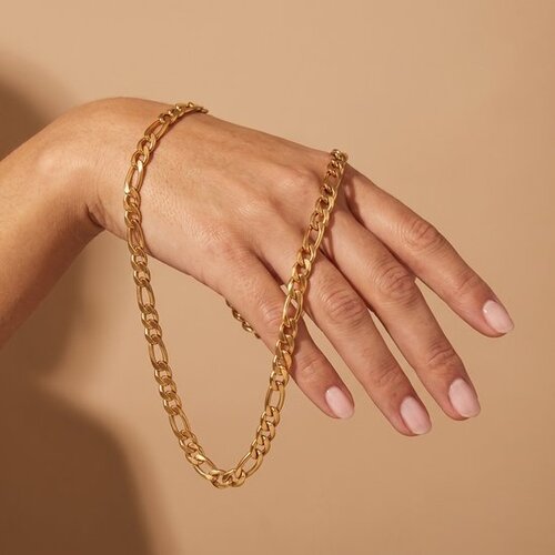 Lundholm Beau – Link Chain Necklace – Gold-Tone Lundholm Beau – Link Chain Necklace – Gold-Tone