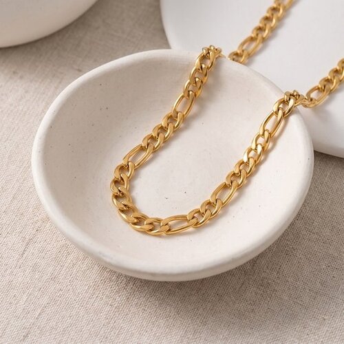 Lundholm Beau – Link Chain Necklace – Gold-Tone Lundholm Beau – Link Chain Necklace – Gold-Tone