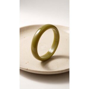 Lundholm May – Statement Bangle Dames Acryl – Groen Lundholm May – Statement Bangle Dames Acryl – Groen