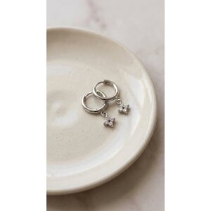 Lundholm Lyann – Elegante Oorbellen Dames – Zilverkleurig