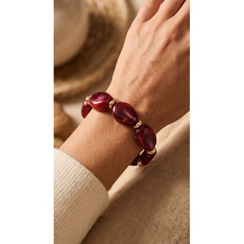 Lundholm Clea – Beaded Bracelet for Women – White Lundholm Clea – Beaded Bracelet for Women – White