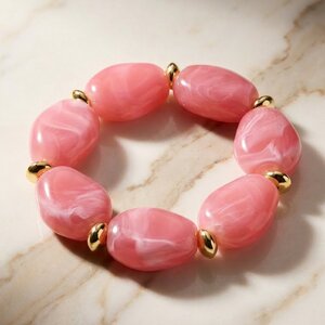 Lundholm Clea – Kralen Armband Dames – Roze