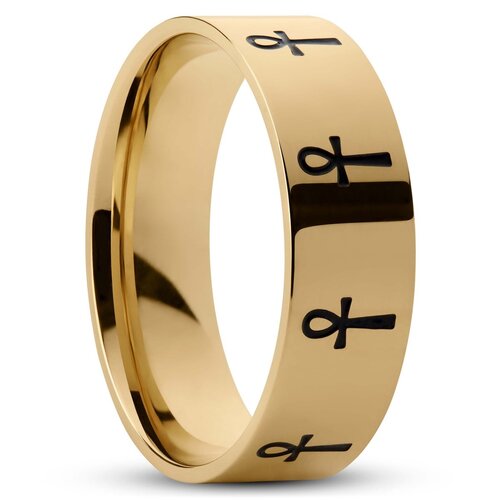 Lundholm Torsten – Brede Heren Ring 8 mm – Maat 67 – Zwart Lundholm Torsten – Brede Heren Ring 8 mm – Maat 67 – Zwart