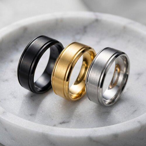 Lundholm Torsten – Brede Heren Ring 8 mm – Maat 65 – Zilverkleurig Lundholm Torsten – Brede Heren Ring 8 mm – Maat 65 – Zilverkleurig