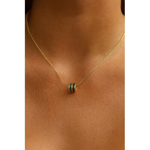 Lundholm Maja – Fijne Ketting met Ronde Bedel – Goudkleurig