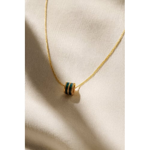 Lundholm Maja – Fijne Ketting met Ronde Bedel – Goudkleurig