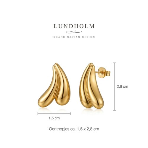 Lundholm Lana – Sculptural Statement Oorknopjes Dames – Zilverkleurig Lundholm Lana – Sculptural Statement Oorknopjes Dames – Zilverkleurig