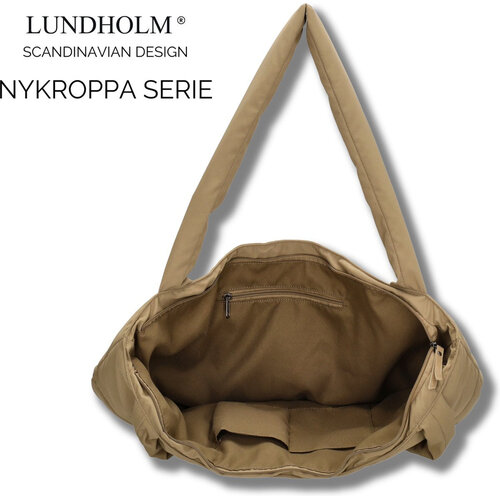 Lundholm Nykroppa – Grote Puffer Shopper – Taupe Lundholm Nykroppa – Grote Puffer Shopper – Taupe