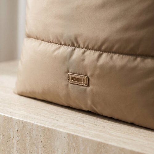 Lundholm Nykroppa – Grote Puffer Shopper – Taupe Lundholm Nykroppa – Grote Puffer Shopper – Taupe