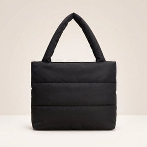 Lundholm Nykroppa – Large Puffer Tote – Black Lundholm Nykroppa – Large Puffer Tote – Black