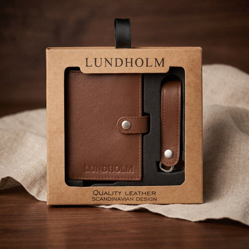 Lundholm Örebro - Cadeauset Mannen - Bruin Lundholm Örebro - Cadeauset Mannen - Bruin