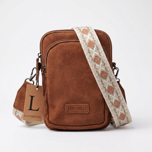 Lundholm Strömsund – Crossbody Telefoontasje Kunstleer – 4 Kleuren – Bruin Lundholm Strömsund – Crossbody Telefoontasje Kunstleer – 4 Kleuren – Bruin