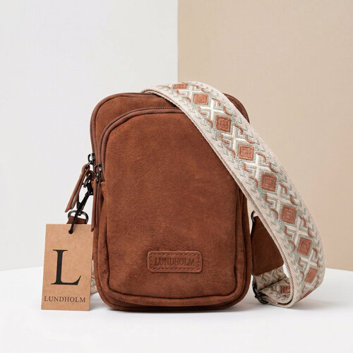 Lundholm Strömsund – Crossbody Telefoontasje Kunstleer – 4 Kleuren – Bruin Lundholm Strömsund – Crossbody Telefoontasje Kunstleer – 4 Kleuren – Bruin