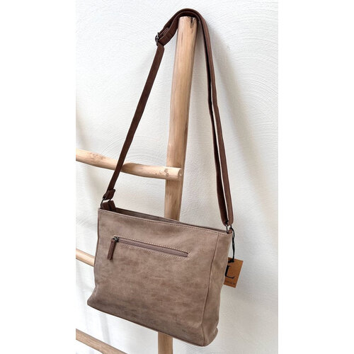 Lundholm Göta – Schoudertas PU Leer – Taupe Lundholm Göta – Schoudertas PU Leer – Taupe