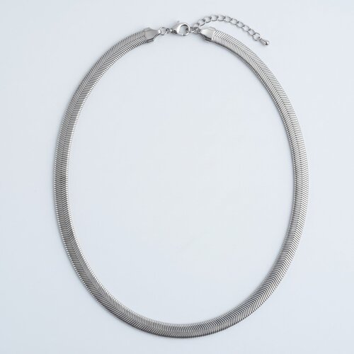 Lundholm Elsie – Gevlochten Ketting 8 mm – Zilverkleurig Lundholm Elsie – Gevlochten Ketting 8 mm – Zilverkleurig