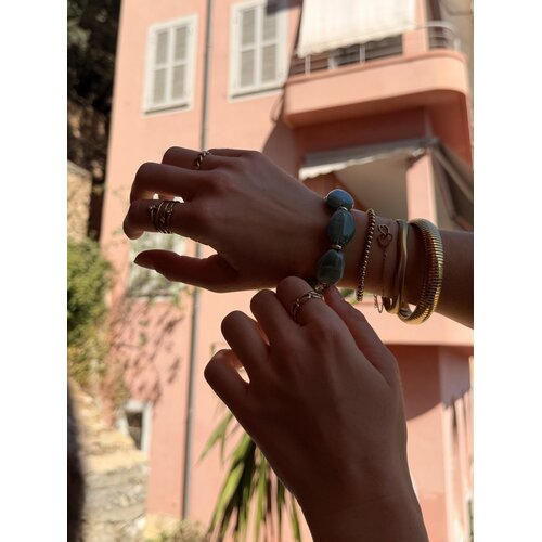 Lundholm Alice – Armband met Verstrengelde Hartjes Dames – Goudkleurig Lundholm Alice – Armband met Verstrengelde Hartjes Dames – Goudkleurig