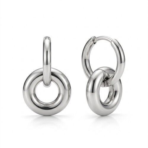 Lundholm Nina – Dubbele Hoops Oorbellen Dames – Goudkleurig Lundholm Nina – Dubbele Hoops Oorbellen Dames – Goudkleurig