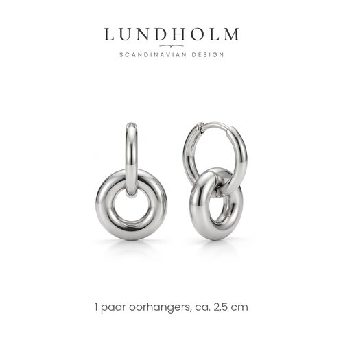 Lundholm Nina – Dubbele Hoops Oorbellen Dames – Goudkleurig Lundholm Nina – Dubbele Hoops Oorbellen Dames – Goudkleurig