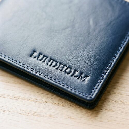 Lundholm Leren Heren Portemonnee met RFID – Donkerblauw Lundholm Leren Heren Portemonnee met RFID – Donkerblauw