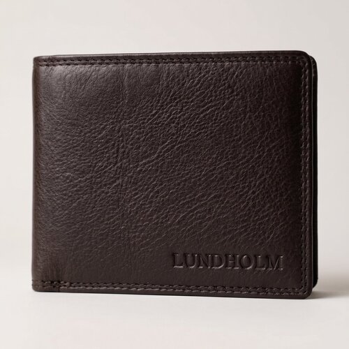 Lundholm Leren Billfold Heren Portemonnee met RFID – Donkerbruin Lundholm Leren Billfold Heren Portemonnee met RFID – Donkerbruin