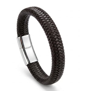 Lundholm Lars – Men's Braided Leather Bracelet – Black Lundholm Lars – Men's Braided Leather Bracelet – Black