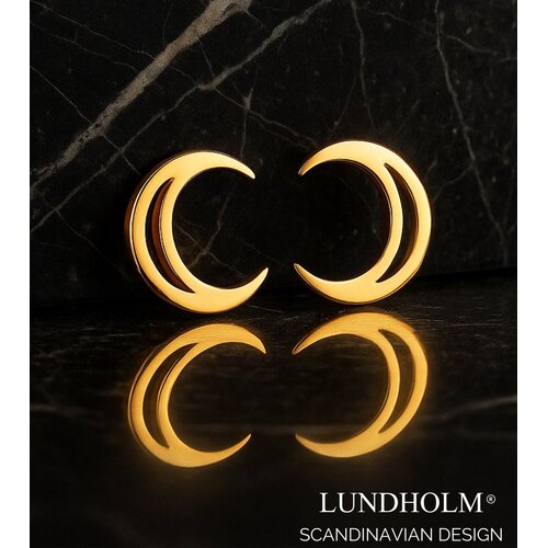 Lundholm Oorknopjes Halve Maan 1 cm – Zilverkleurig Lundholm Oorknopjes Halve Maan 1 cm – Zilverkleurig