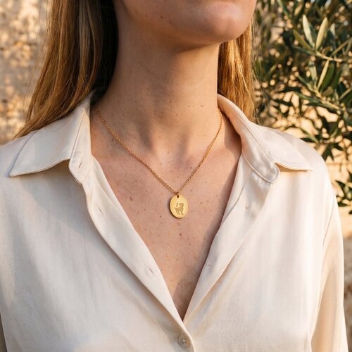 Lundholm Solenne – Sterrenbeeld Ketting – Ram – Goudkleurig Lundholm Solenne – Sterrenbeeld Ketting – Ram – Goudkleurig