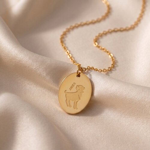 Lundholm Solenne – Sterrenbeeld Ketting – Ram – Goudkleurig Lundholm Solenne – Sterrenbeeld Ketting – Ram – Goudkleurig
