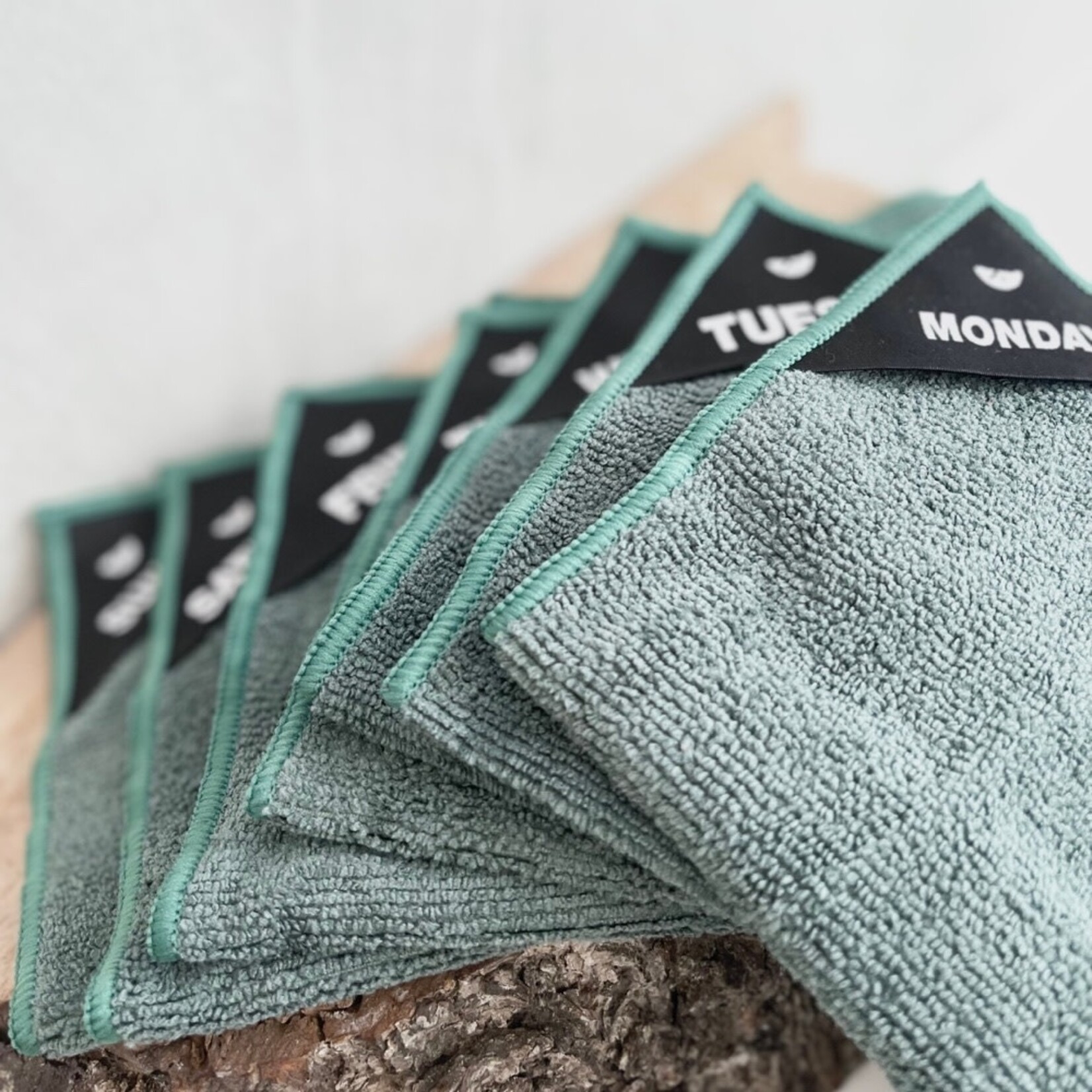 Klud Oily green vaatdoekjes Klud Oily Green 7 vaatdoekjes 1 voor elke dag van de week KD-103