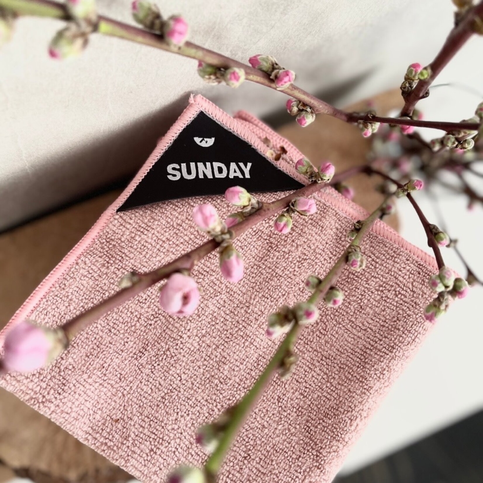 Klud Blossom roze vaatdoekjes Klud Blossom 7 vaatdoekjes 1 voor elke dag van de week KD-105