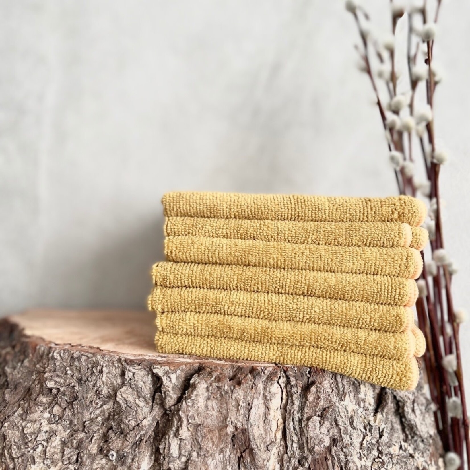 Klud curry geel vaatdoekjes Klud Curry 7 vaatdoekjes 1 voor elke dag van de week KD-111