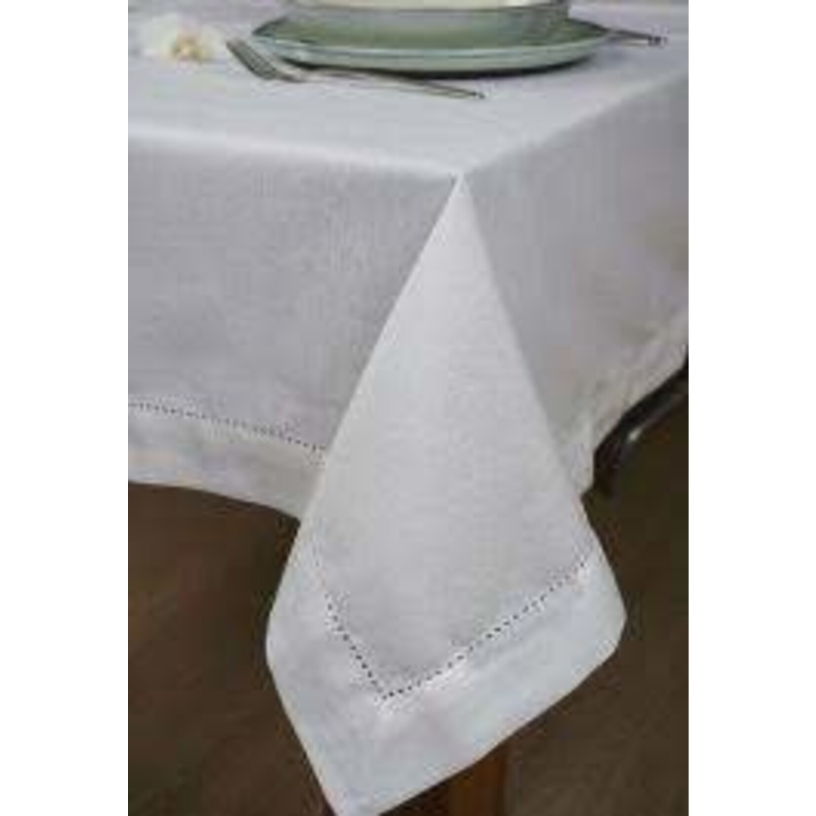 Diverse Merken Wit Kook Tafelkleed gemêleerd wit 140 x 300 cm tafelkleed Kook R19.670