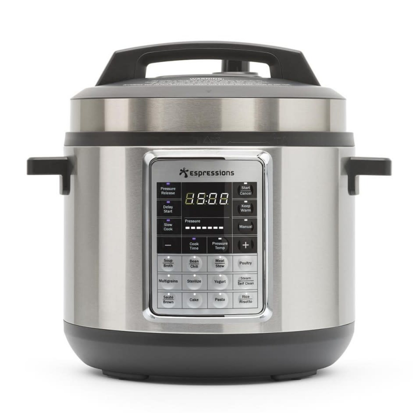 Espressions rvs 14 programma's Slowcooker Smart Pressure Cooker Espressions ep6000