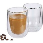 Cilio Helder glas 250 ml Cappuccino glas set-2 dubbelwandig Cilio Verona cappuccino glas Cilio 292824