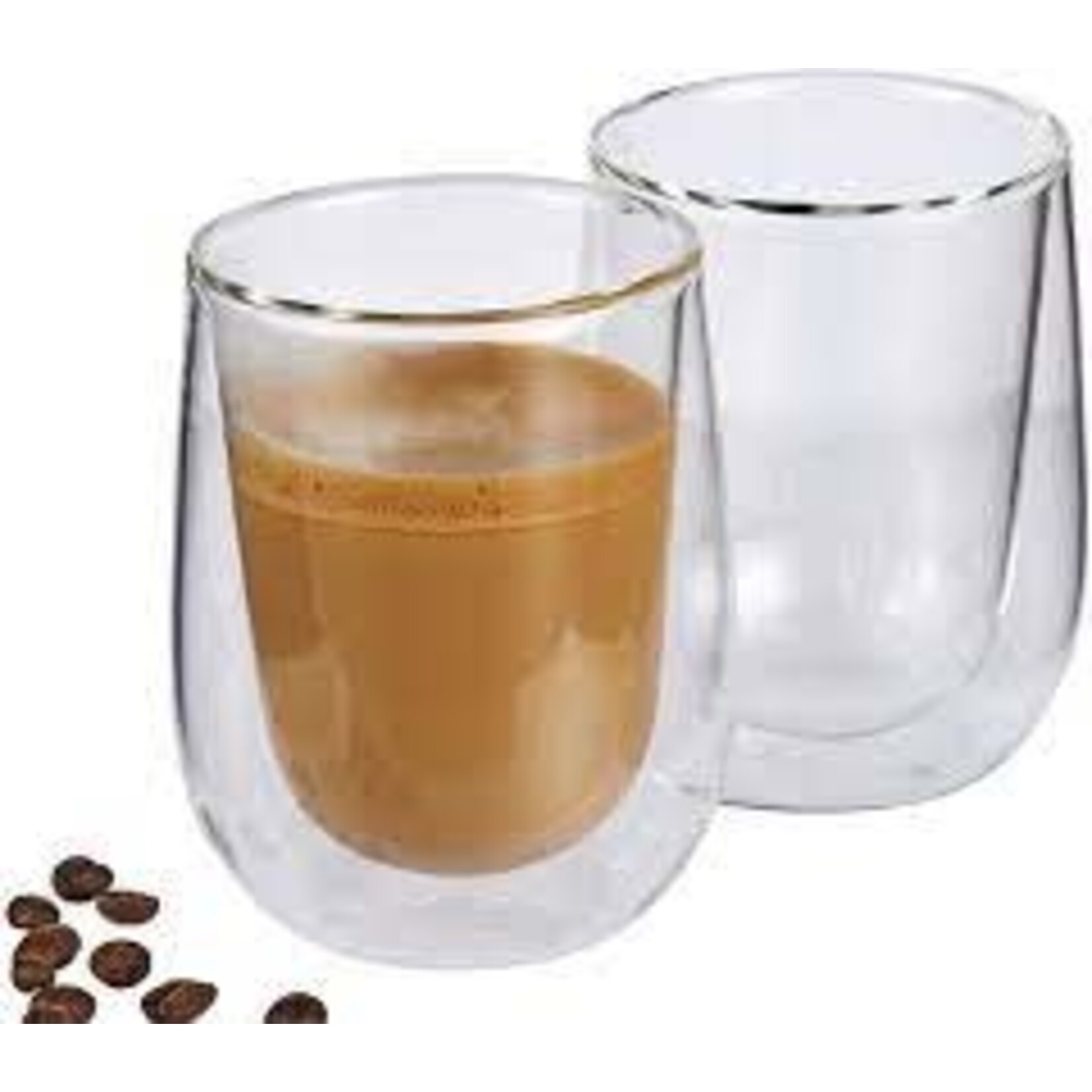 Cilio Helder glas 250 ml Cappuccino glas set-2 dubbelwandig Cilio Verona cappuccino glas Cilio 292824