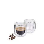 Cilio Helder glas 80 ml espresso glas set-2 dubbelwandig Cilio Verona espresso glas Cilio 292800