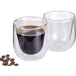 Cilio Helder glas 150 ml koffie glas set-2 dubbelwandig Cilio Verona koffie glas Cilio 292817