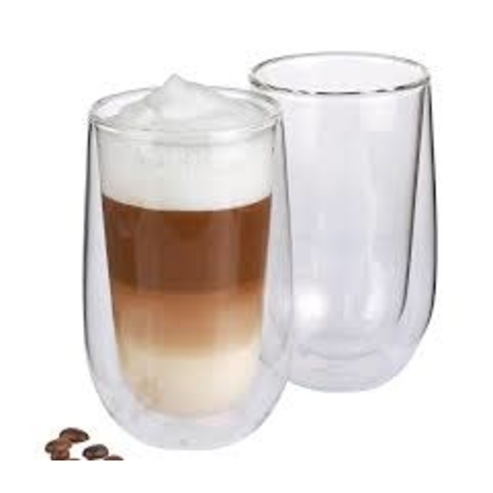 Cilio 350 ml Latte Macchiato glas set-2 dubbelwandig Cilio Verona Latte Macchiato glas Cilio 292831