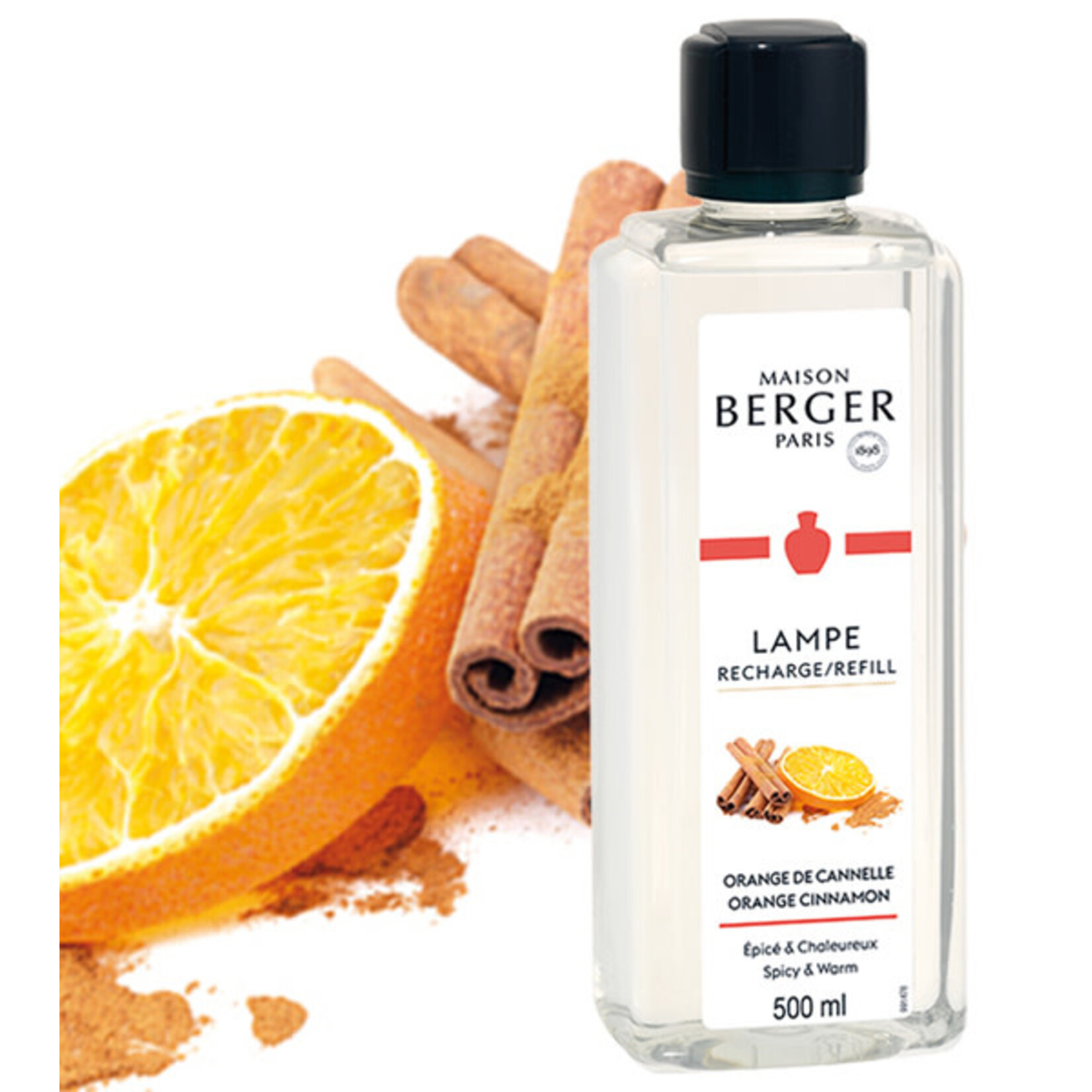 Maison Berger Paris 1898 500 ml Huisparfum Orange Cinnamon Maison Berger Orange de Cannelle huisparfum Maison Berger 115018