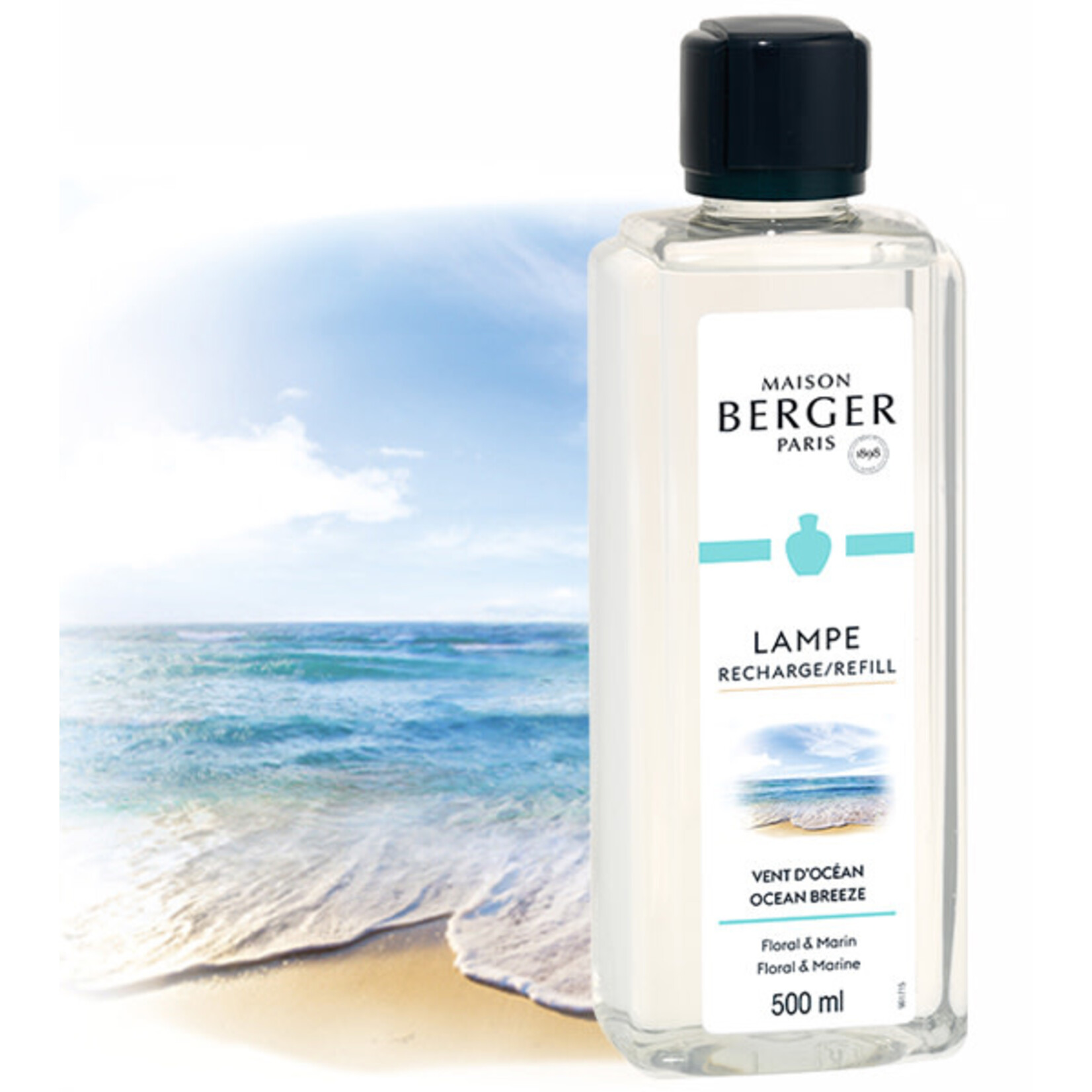 Maison Berger Paris 1898 500 ml Huisparfum Vent Ocean Maison Berger Vent Ocean huisparfum Maison Berger 115033