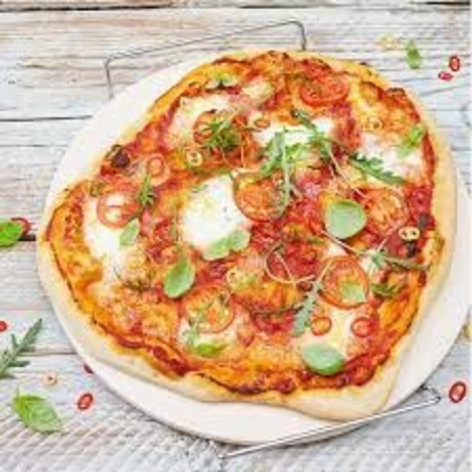 Diverse Merken 33 cm Pizza steen Jamie Oliver Happy Days jc5122