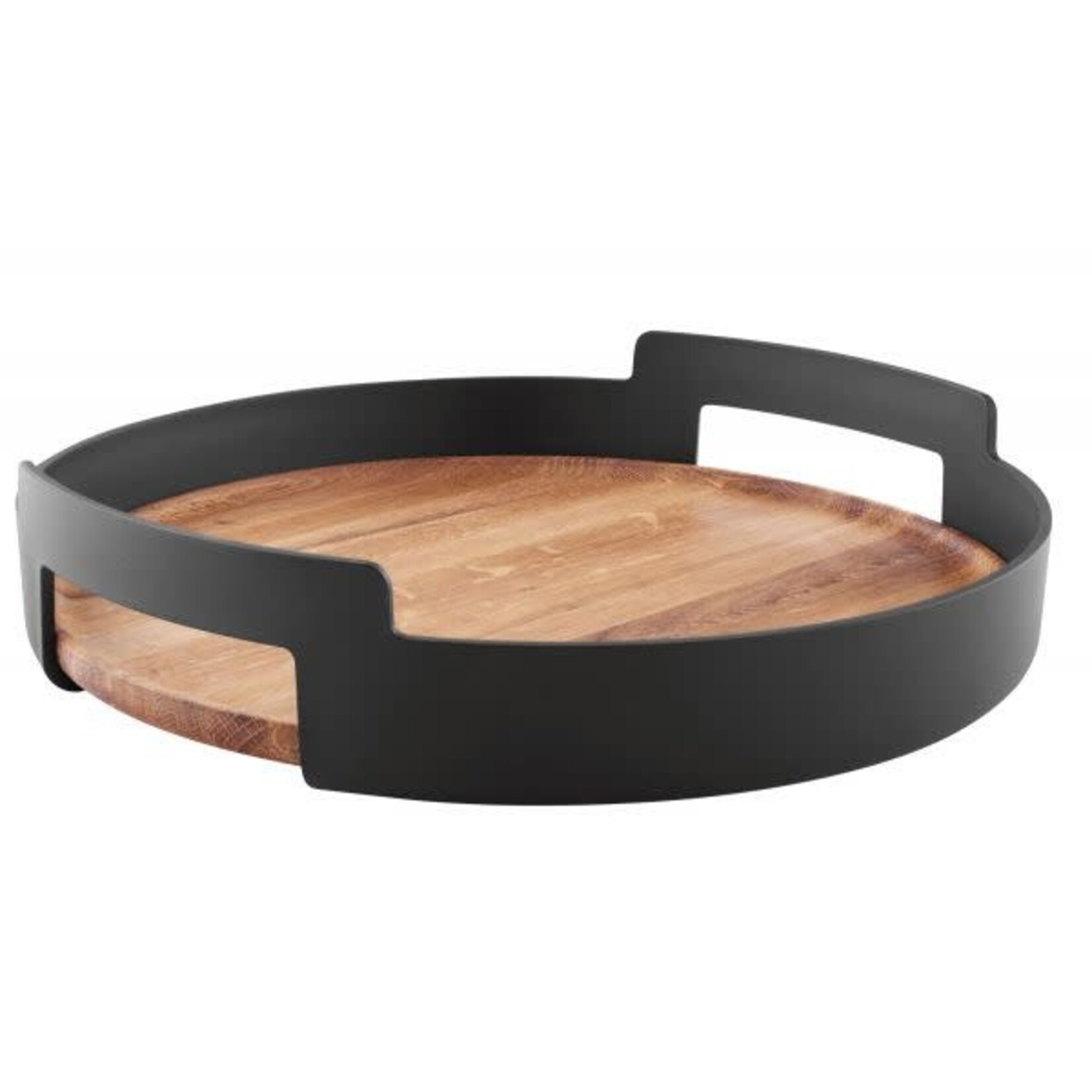 Eva Solo 35 cm dienblad Eva Solo hout met zwart kunststof dienblad Eva Solo 520416